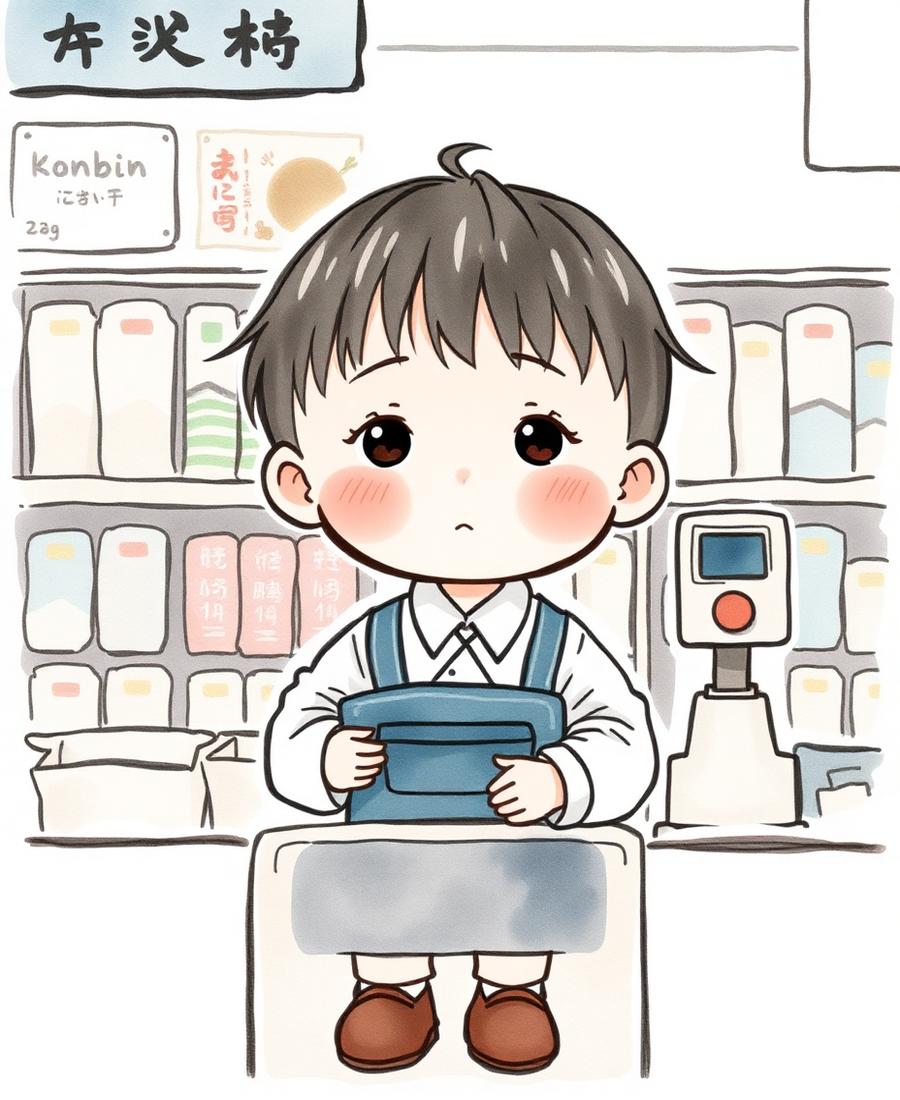 ちびっこ店員さん